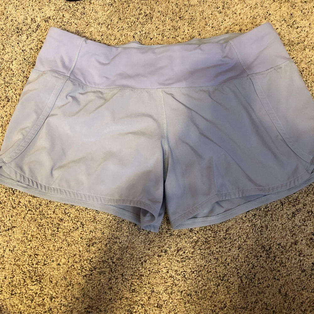 Light purple Lululemon shorts